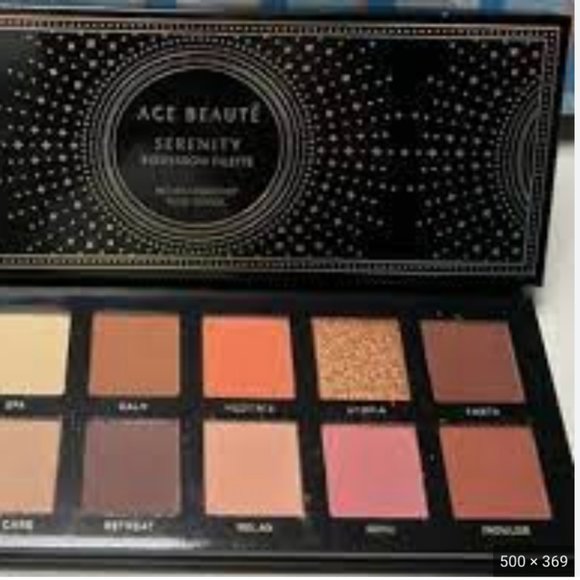 Perfect for Fall! NIB ACE BEAUTE SERENITY EYESHADOW PALETTE - Picture 3 of 3